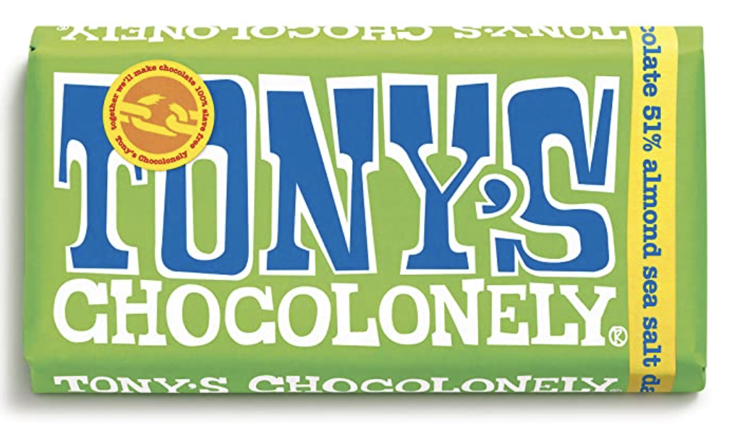 Tony's chocoloney chocolate bar