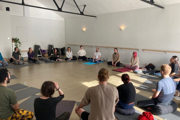 Jez teaching breathwork